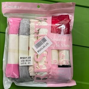 Resinta Girls Shorts 6 Pack size 8-10